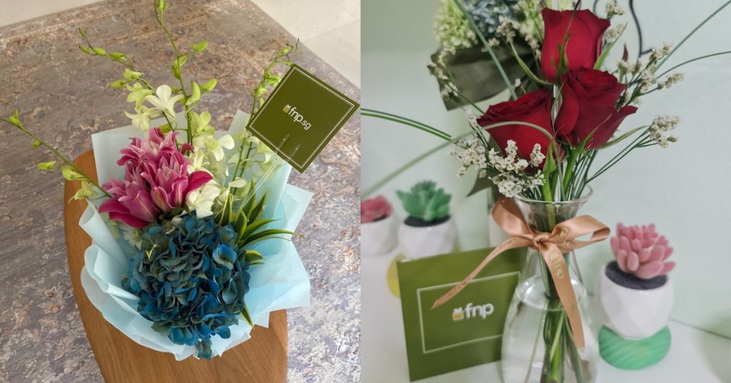 fnp.sg flower bouquets