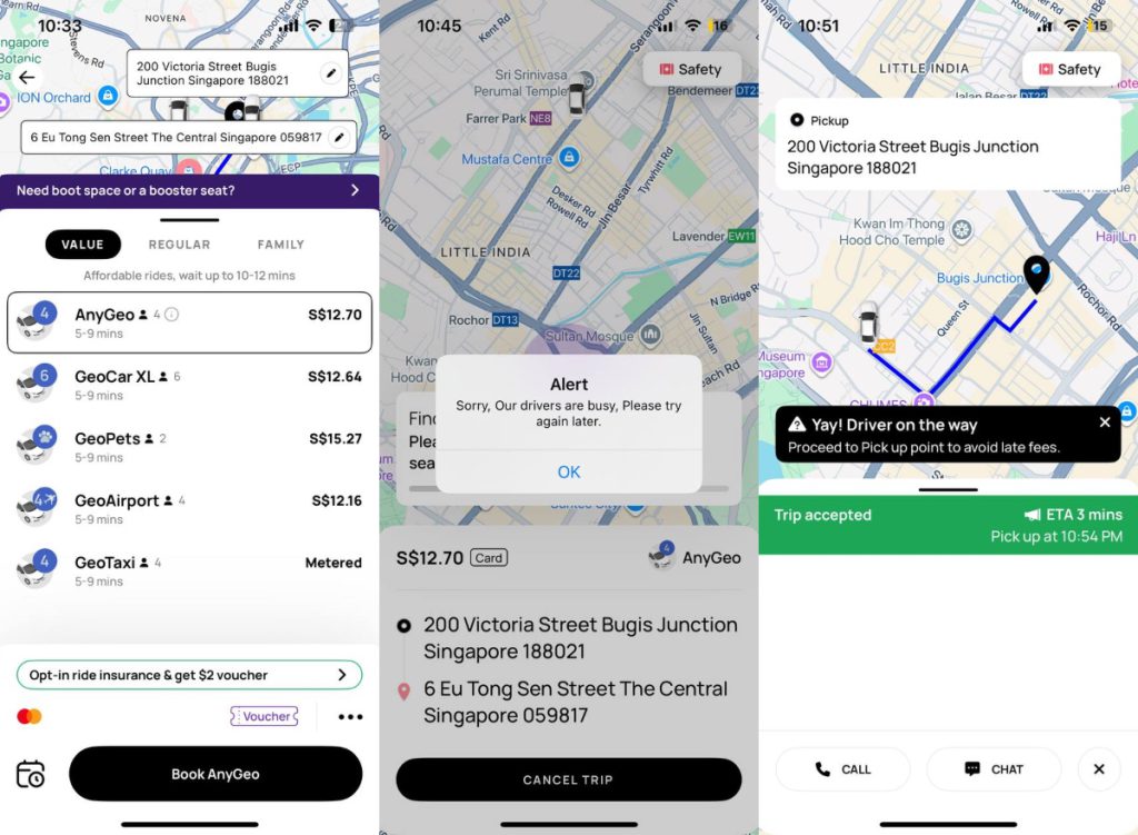Geolah ride hailing