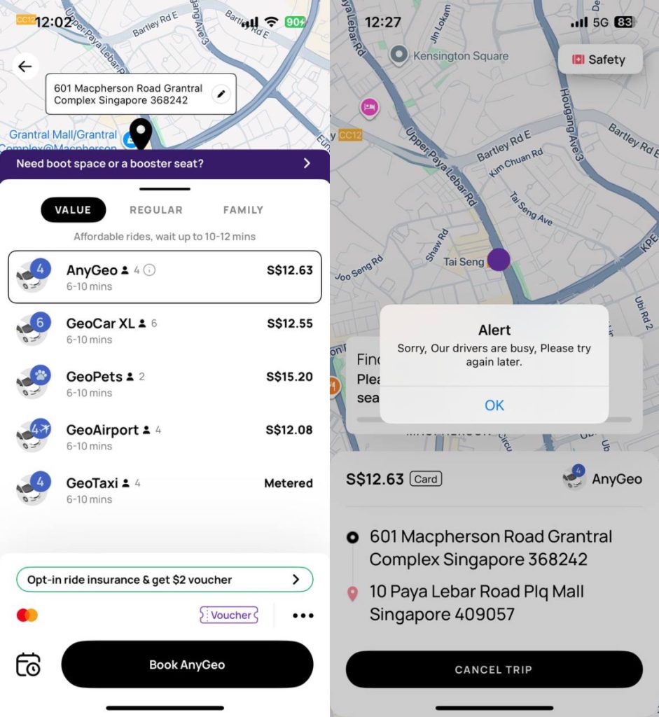 Geolah ride hailing