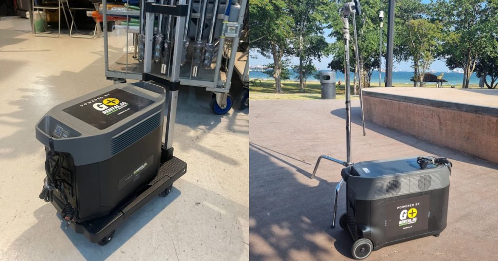 GoRental's portable batteries.