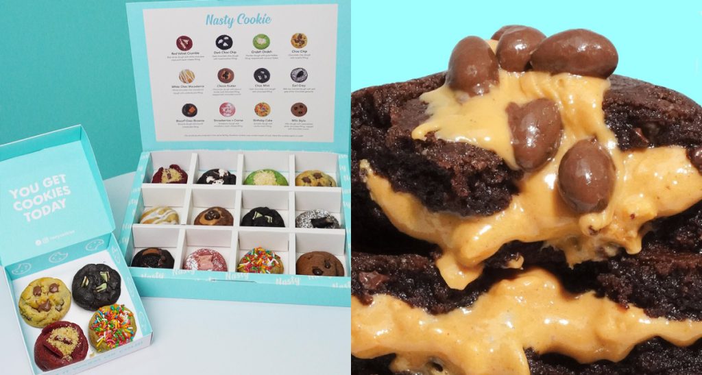nasty cookie packaging box gifts