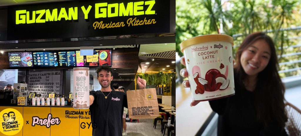 prefer's partnerships with guzman y gomez and melvados